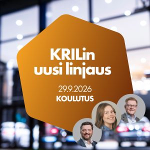 KRILin uusi linjaus 29.9.2026